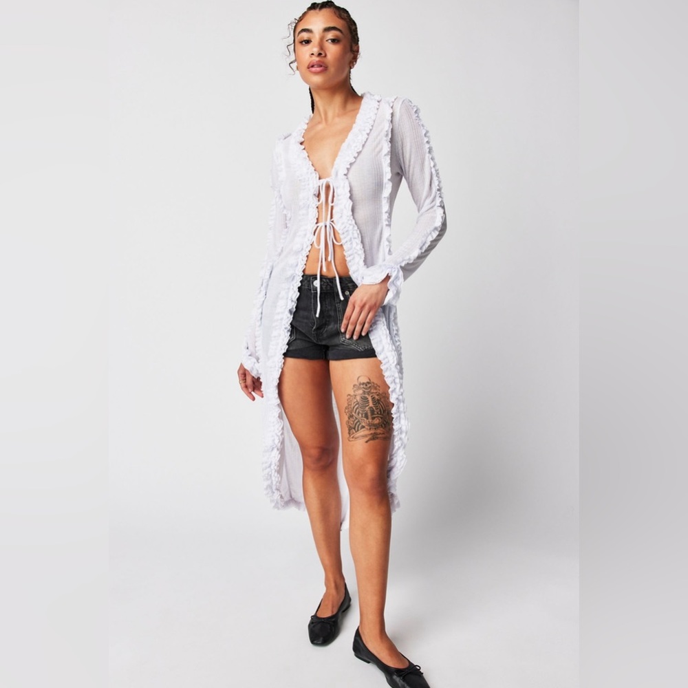 Free People Get It Girl Maxi Top Small BNWT Black - Picture 5 of 12